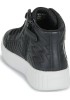 GEOX J MIKIROSHI ΠΑΙΔΙΚΑ SNEAKERS HIGH ΑΝΑΤΟΜΙΚΑ ΜΑΥΡΑ J56DVE000BCC9999  